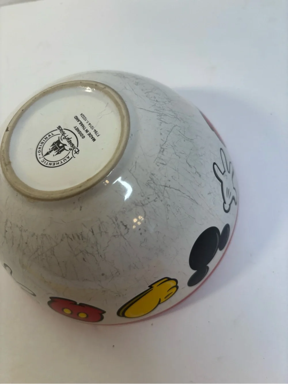 Disney ceramic bowl